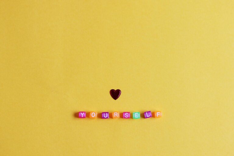 motivational text on yellow background