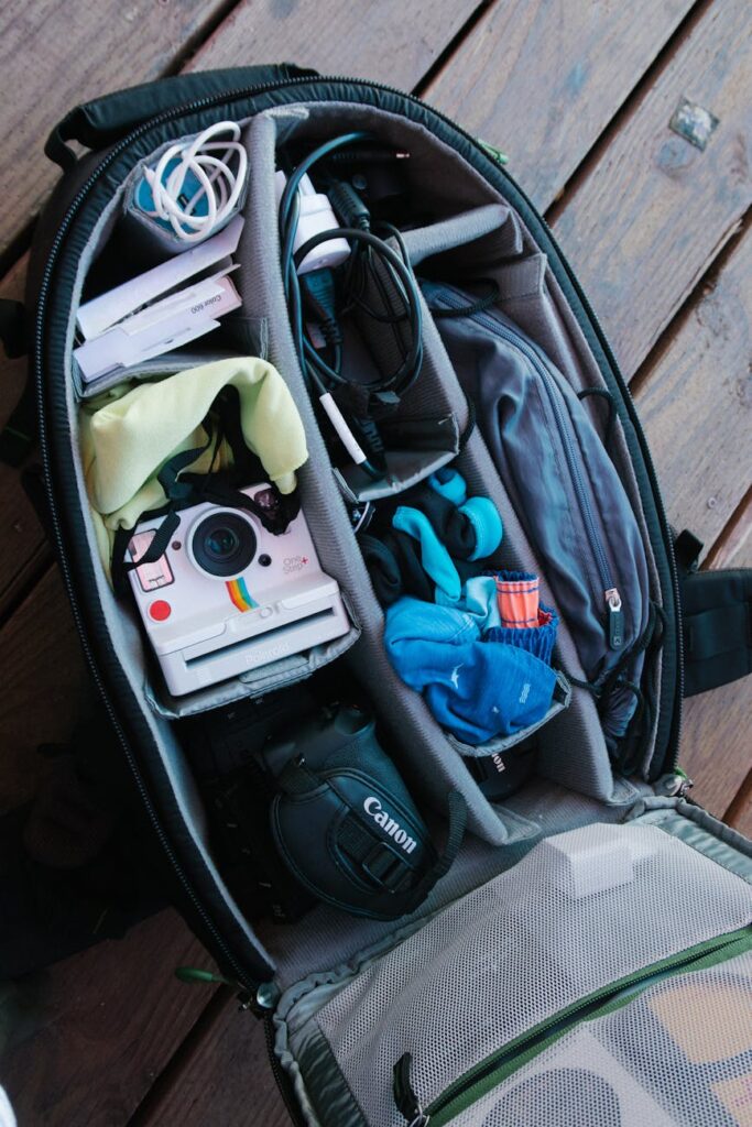 black softside luggage